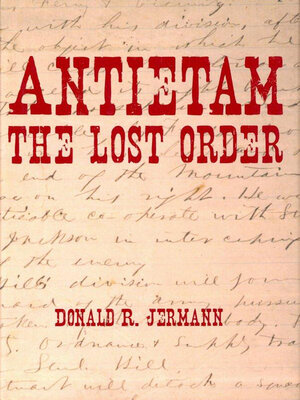 cover image of Antietam